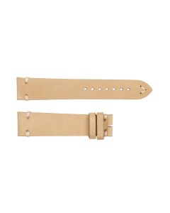 Leather strap for Ocean 39 beige size XS